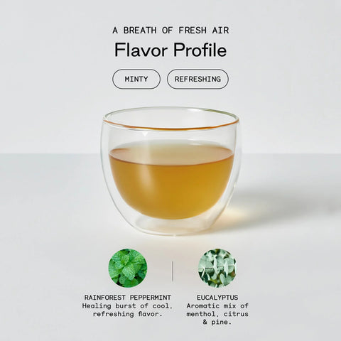A Breath of Fresh Air - Peppermint & Eucalyptus Organic Loose Leaf Tea