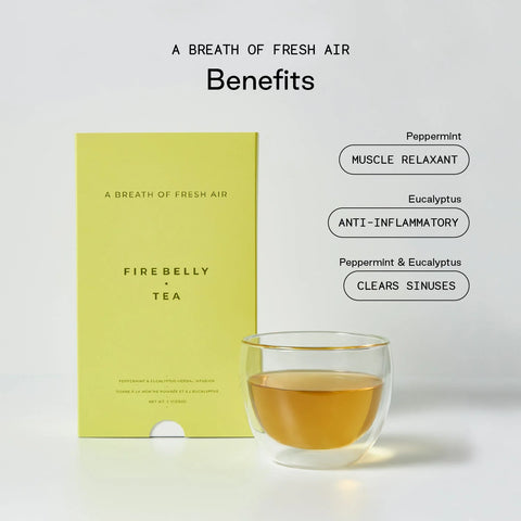 A Breath of Fresh Air - Peppermint & Eucalyptus Organic Loose Leaf Tea