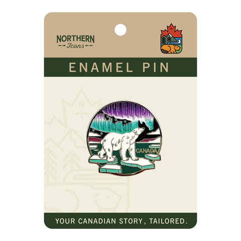 Northern Lights | Enamel Pin - The Local Space