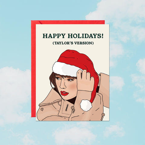 Happy Holidays Taylor's Version | Greeting Card - The Local Space