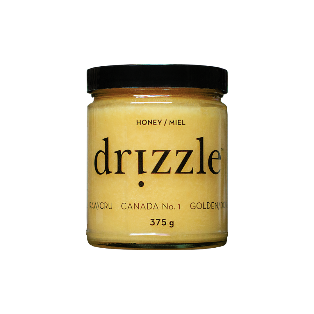 Drizzle Honey - Golden Raw Honey – 375 g (12 oz) - The Local Space