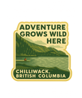 Adventure Grows Wild Here | Sticker - The Local Space