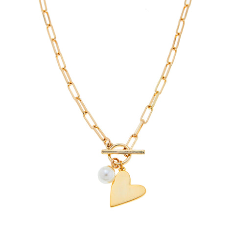 Rosie Heart Necklace