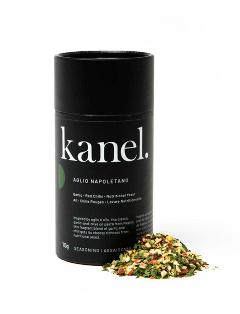 Kanel Aglio Napoletano spice blend garlic chili nutritional yeast seasoning - The Local Space