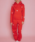 All Over Heart Oversized Jogger - The Local Space