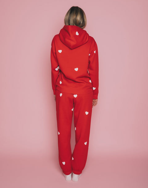All Over Heart Oversized Jogger - The Local Space