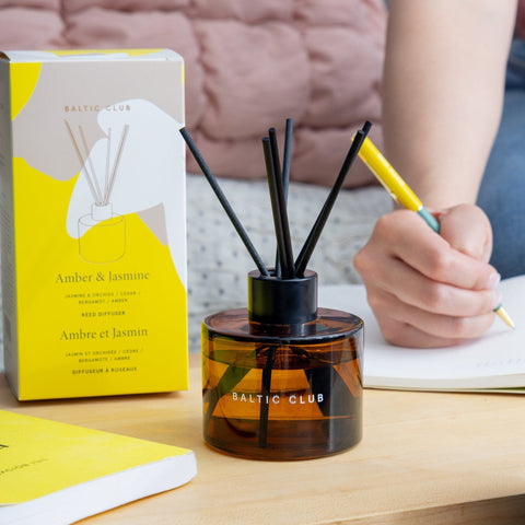 Amber & Jasmine | Reed Diffuser