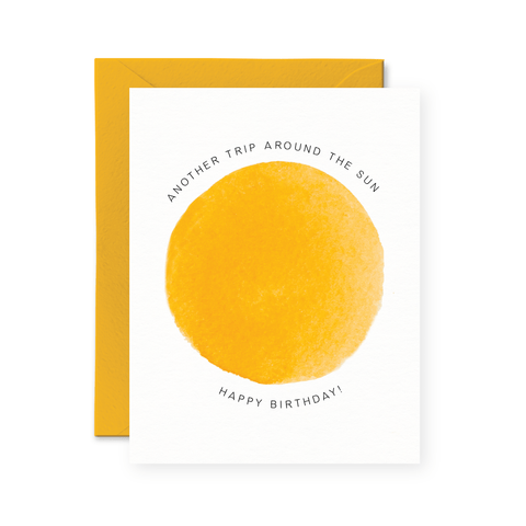 Another Trip Around The Sun | Greeting Card - The Local Space