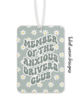 Anxious Drivers Club | Car Air Freshener - The Local Space