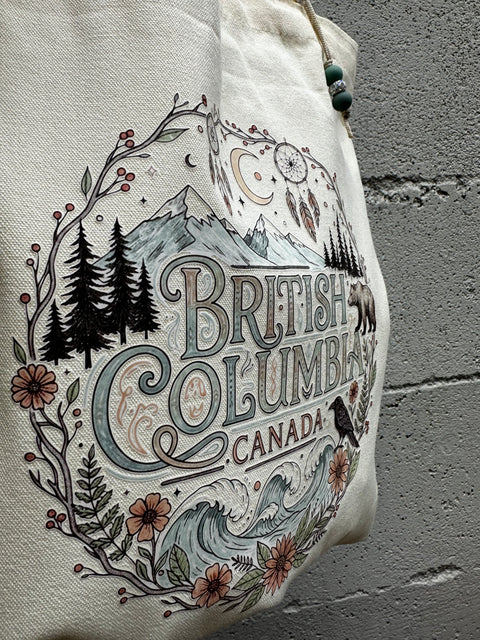 British Columbia Canada Tote Bag