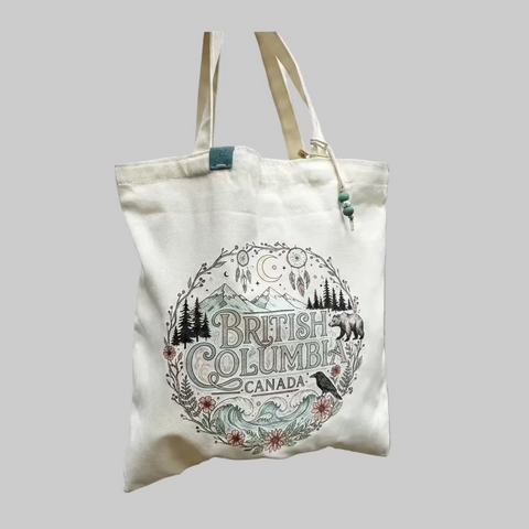 British Columbia Canada Tote Bag