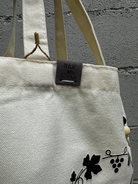 This Bag May Contain Wine Tote Bag