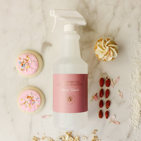 AuraTae Almond Cupcake Multipurpose Cleaner Spray - All Natural Disinfectant - The Local Space
