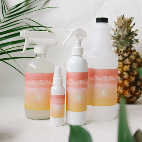 Pineapple Paradise Multipurpose Cleaner Spray - All Natural Disinfectant