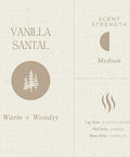 AuraTae Santal Room & Linen Spray – Sandalwood & Vanilla - The Local Space