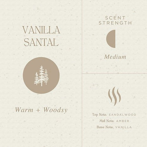 AuraTae Santal Room & Linen Spray – Sandalwood & Vanilla - The Local Space