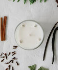 AuraTae Santal Soy Candle – Sandalwood, Vanilla & Amber - The Local Space