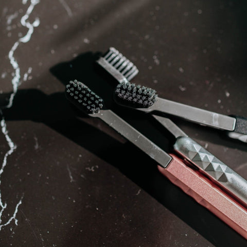 AVO Everlasting Essentials eco toothbrush starter kit magnetic mount biodegradable brush head - The Local Space