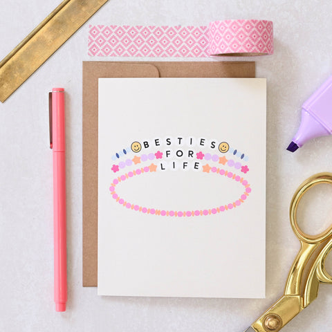 Besties For Life | Greeting Card