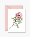 Natasha Vanderburg Co. | Peony Greeting Card, The Local Space, Local Canadian Brands