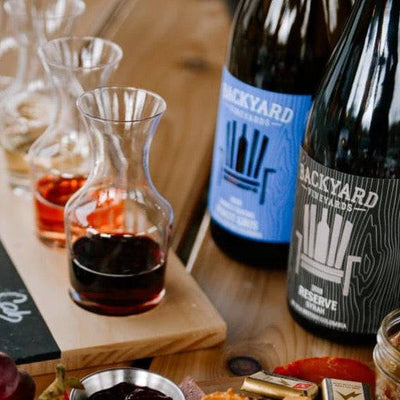 Seasonal Backyard Vineyards Wine Gift Box Add On - The Local Space