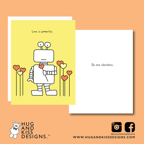 Battery Powered Love | Greeting Card - The Local Space