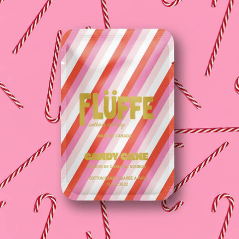 Candy Cane Cotton Candy