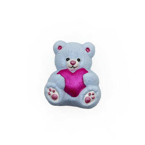 Mini Teddy With Heart | Bath Bomb