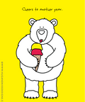 Birthday Bear Dick | Greeting Card - The Local Space