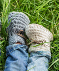 Sweater Crochet Booties - The Local Space