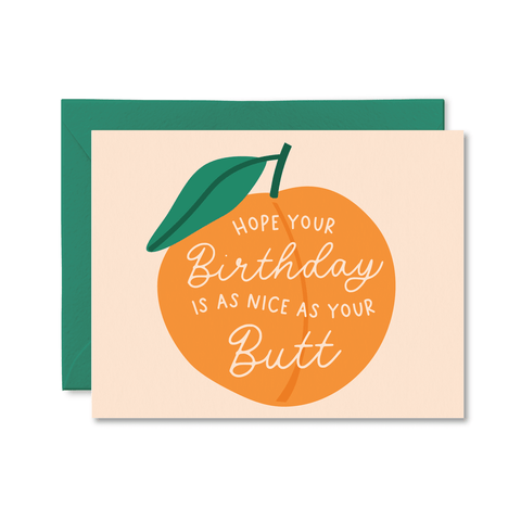 Birthday Butt | Greeting Card - The Local Space
