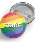 Pride Rainbow Button Pin - The Local Space