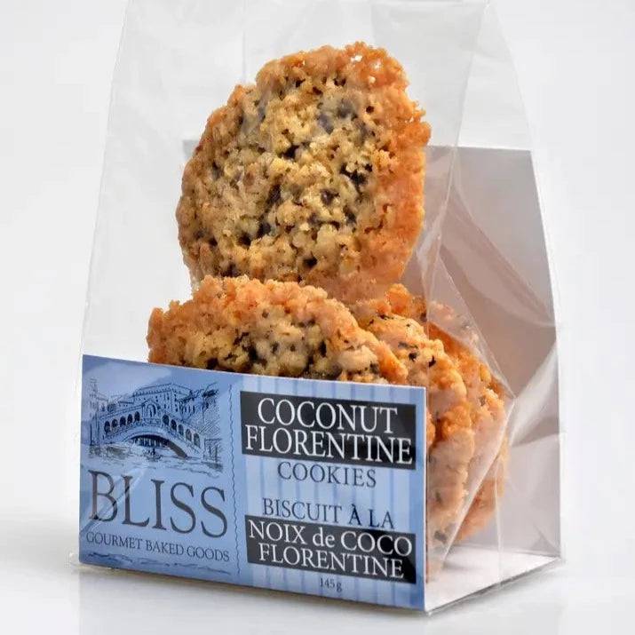 Coconut Florentines Cookies - The Local Space