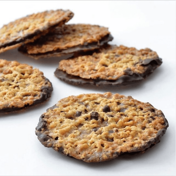 Coconut Florentines Cookies - The Local Space
