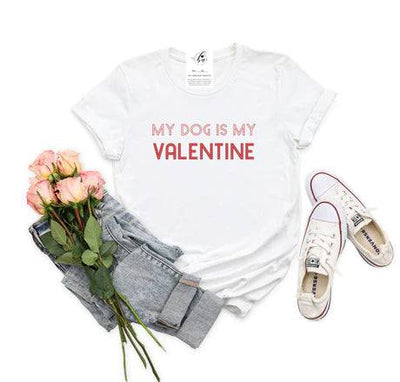 My Dog is My Valentine Tee (SALE) - The Local Space