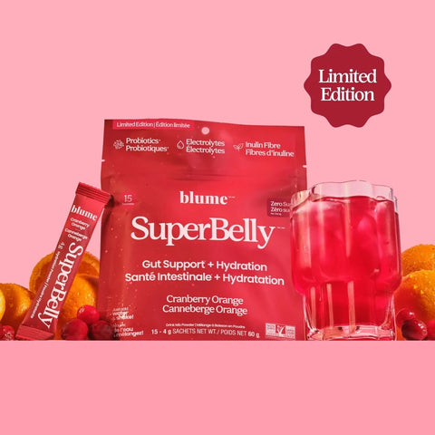 SuperBelly Hydration Powder Probiotic Drink Mix