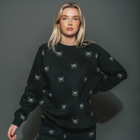 All Over Bow Big Sister Crew