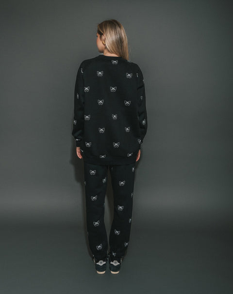 All Over Bow Best Friend Jogger