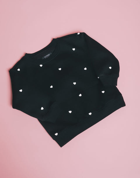 Kids All Over Heart Classic Crew