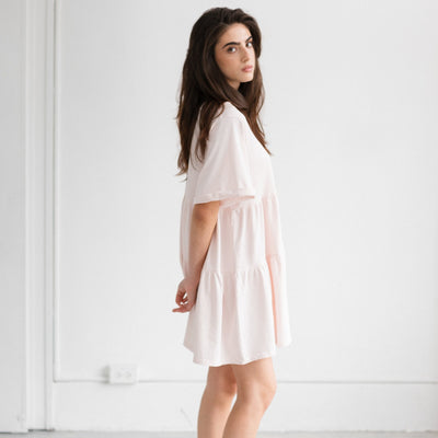 Tiered T-shirt Dress Brunette the Label, The Local Space, Local Canadian Brands