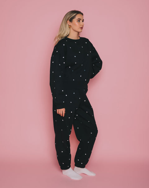 Tiny Heart Oversized Jogger