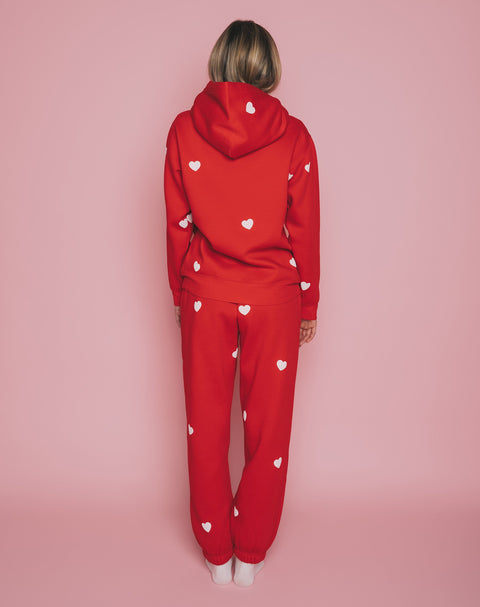 All Over Heart Oversized Jogger