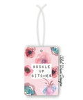 Tidal Wave Designs Buckle Up Bitches car air freshener reusable customizable - The Local Space