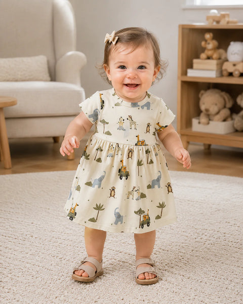 Safari Adventure Short Sleeve Dress