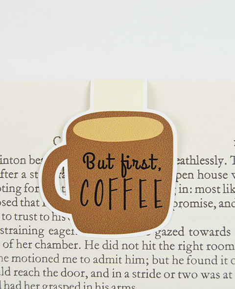 But First Coffee Bookmark