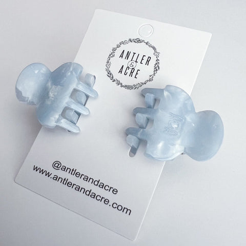 Antler and Acre butterfly claw clips pair of 2 mini hair clips - The Local Space