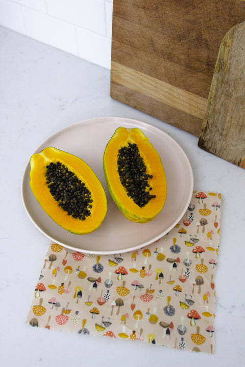 Reusable Beeswax Food Wraps | Single Medium