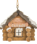 Umber Canada Log Cabin Ornament - The Local Space