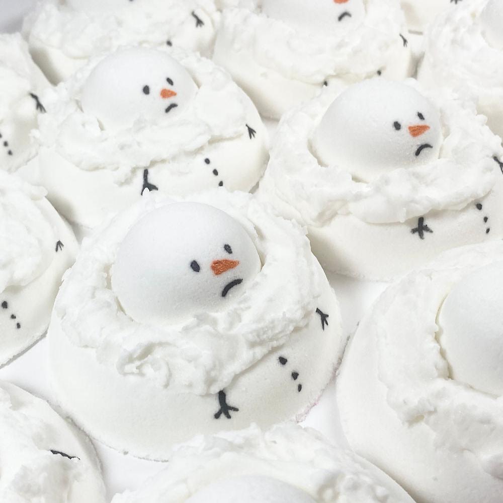 Melting Snoman Bath Bomb | The Local Space