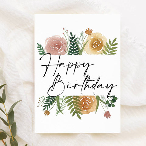 Happy Birthday | Greeting Card - The Local Space